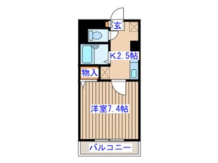 正栄ビル西公園の物件間取画像